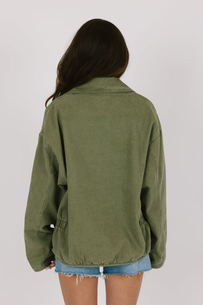 Erica Jacket in Olive