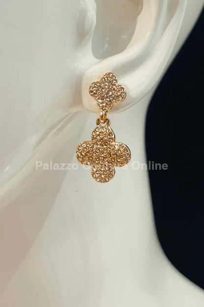 Alma Rose Earrings (Gold)