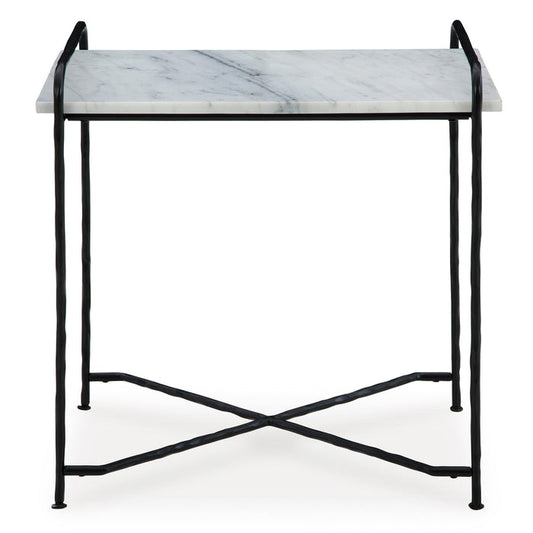 Ashber White Accent Table QK1087977