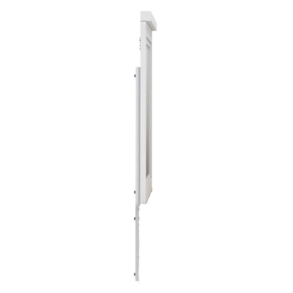 Side view of Ashbryn White Mirror