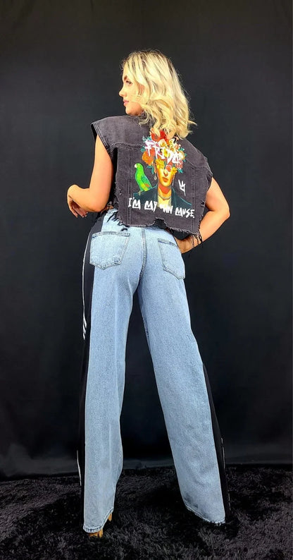 Athleisure Fusion Jeans (Black)