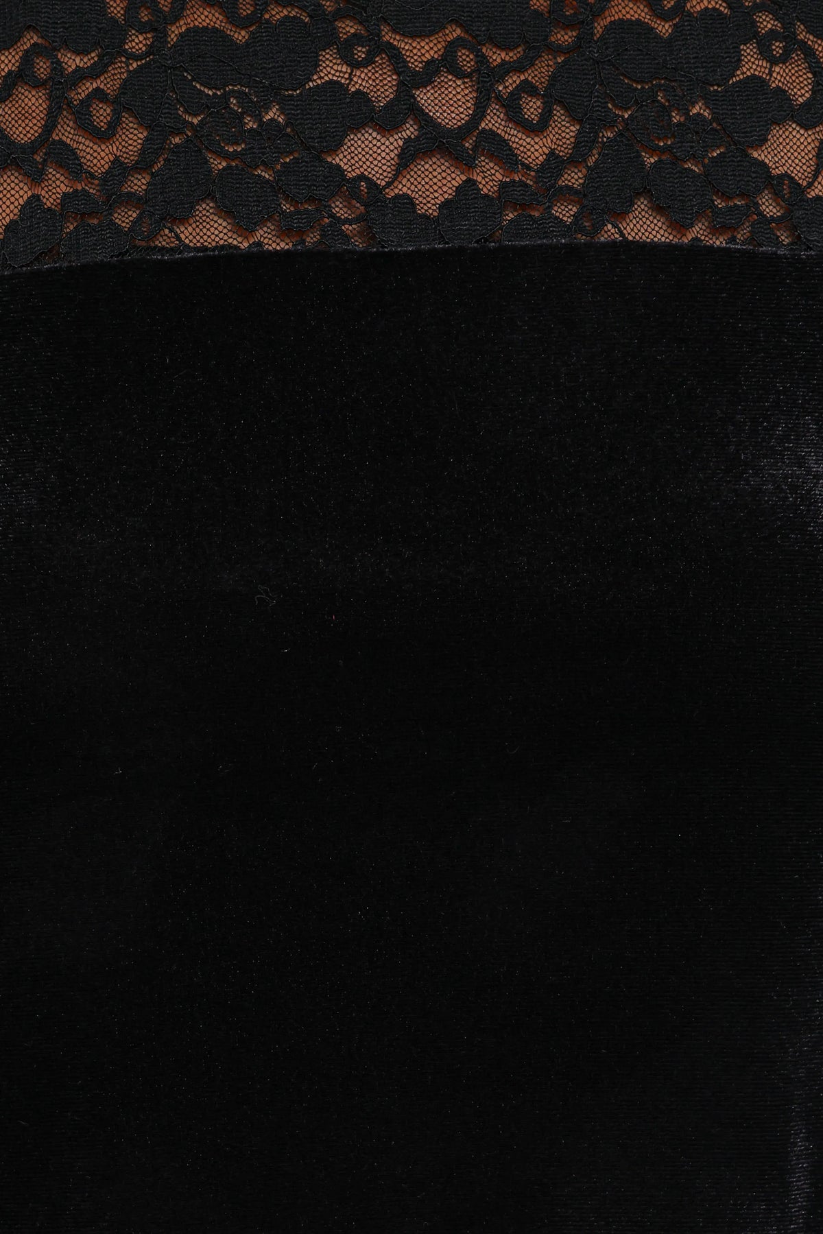 Caitlin Top - Black Velvet