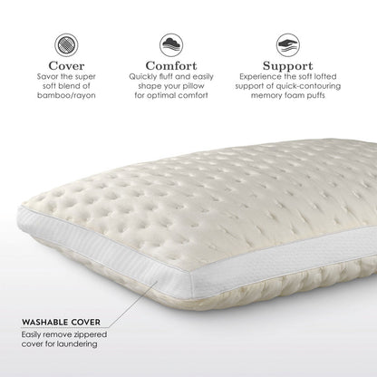Fabrictech Bamboo Firm Pillow - QK1021289_PURE_IS1_OL
