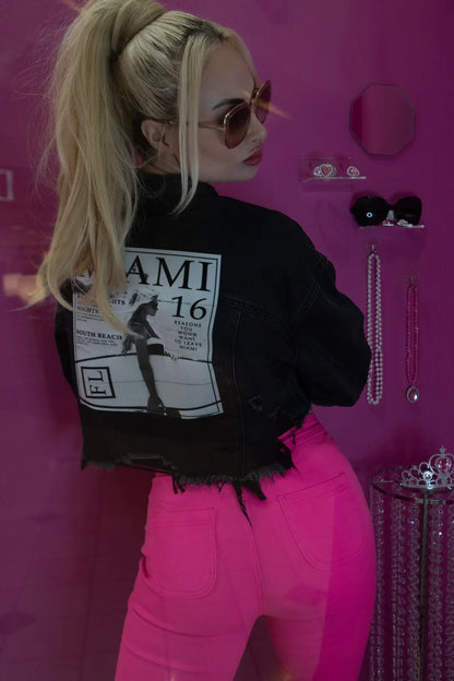 Barbie Skinny Pants – High Waist Fuchsia Skinny Pants