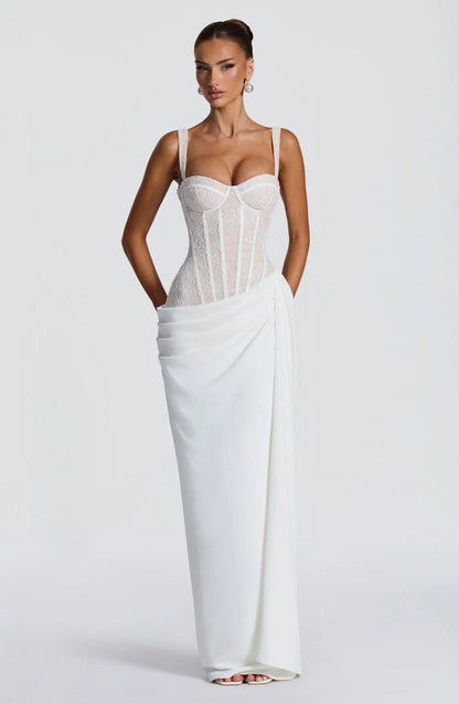 Seren Maxi Dress - Ivory