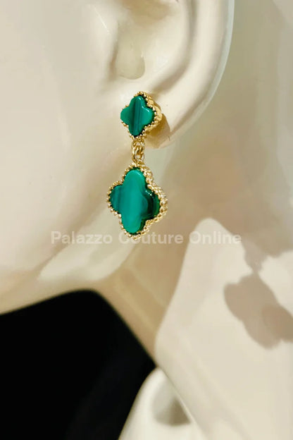 Believe me Earrings (Green)