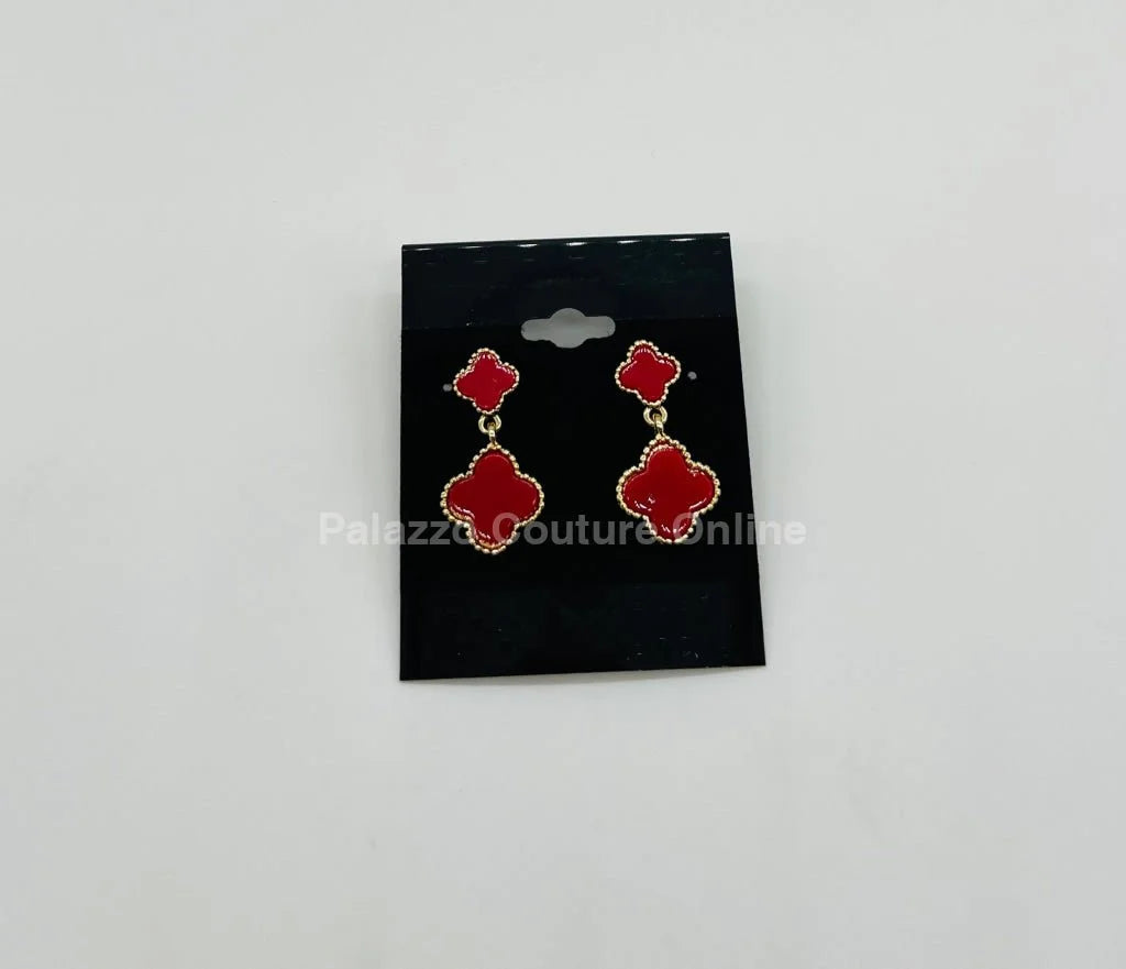 Believe me Earrings (Red)
