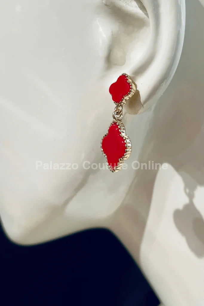 Believe me Earrings (Red)