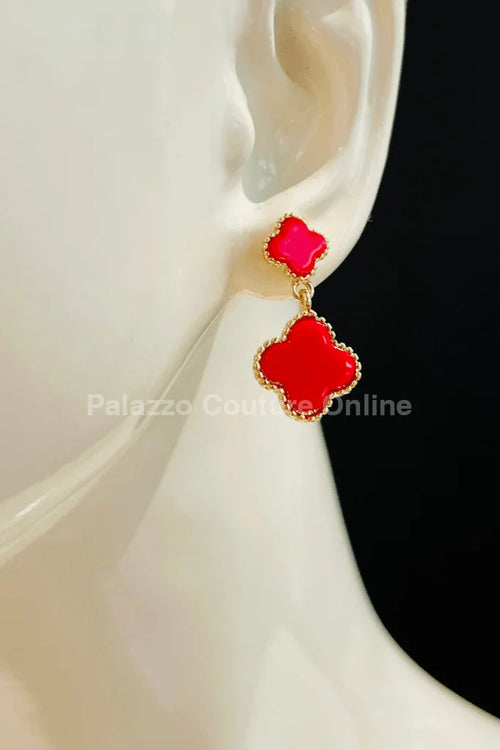 Believe me Earrings (Red)
