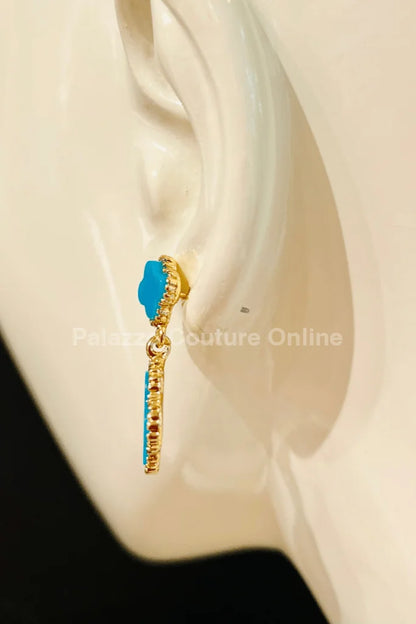 Believe me Earrings (Turquoise)
