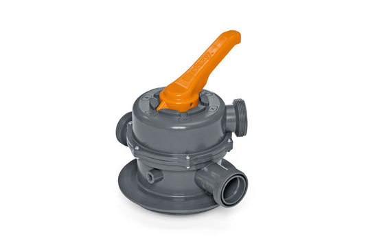 Bestway 2,000 gal. Sand Filter Pump Control Valve Replacement, Gray