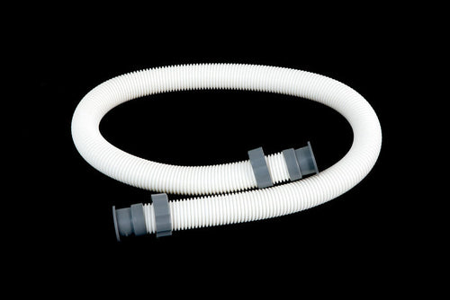Bestway and Coleman Above Ground Pool 38mm Pump Hose with Nuts Replacement, White