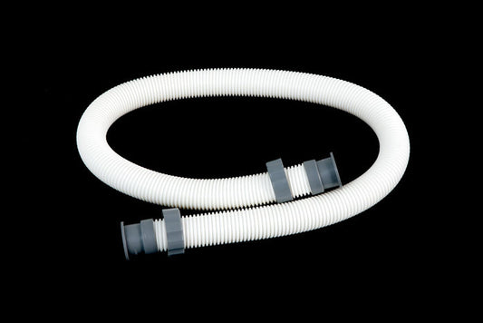 Bestway and Coleman Above Ground Pool 38mm Pump Hose with Nuts Replacement, White