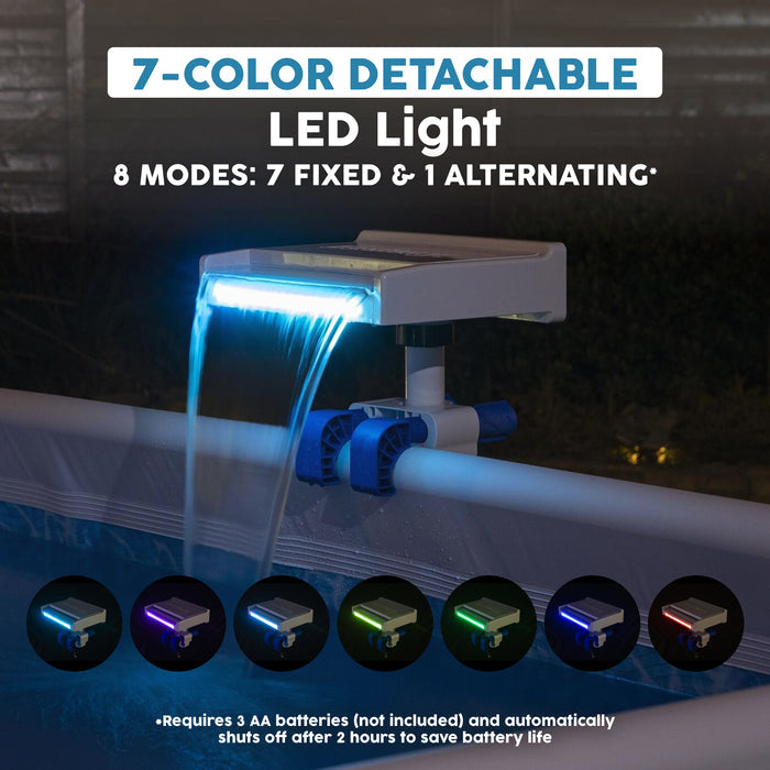 Bestway Soothing LED Pool Waterfall