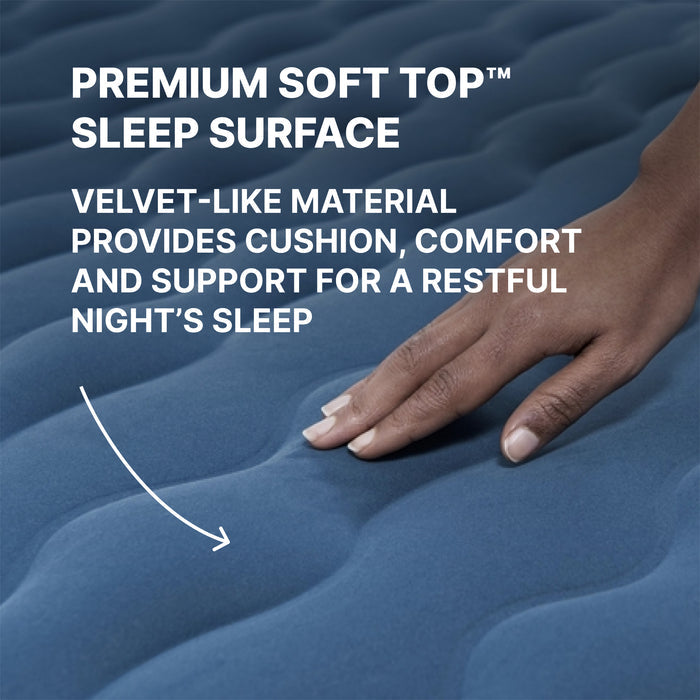 Bestway Tough Guard Air Mattress Queen 18" with Built-in AC Pump
