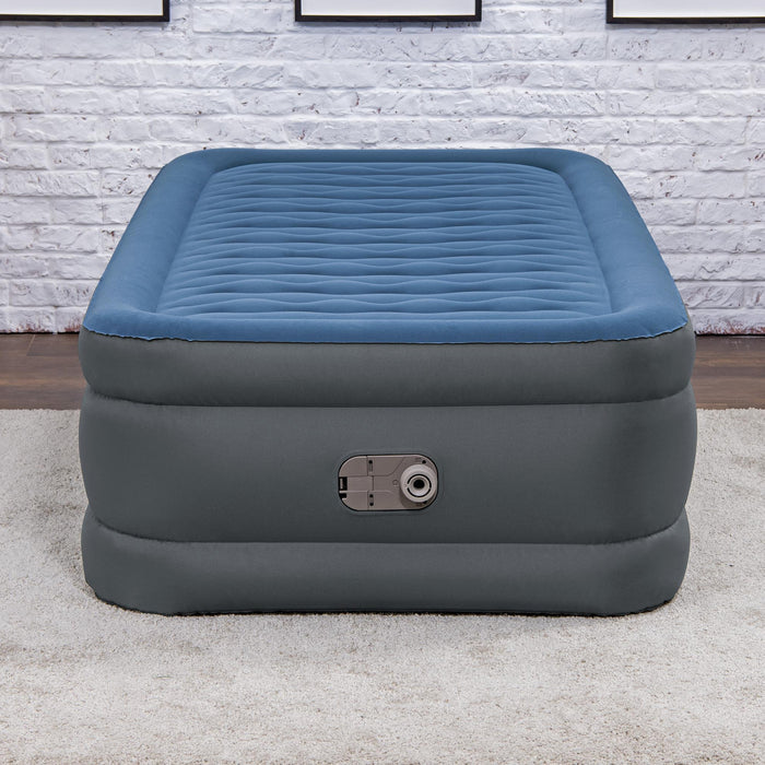 Bestway Tough Guard Air Mattress Twin 18" with Built-in AC Pump
