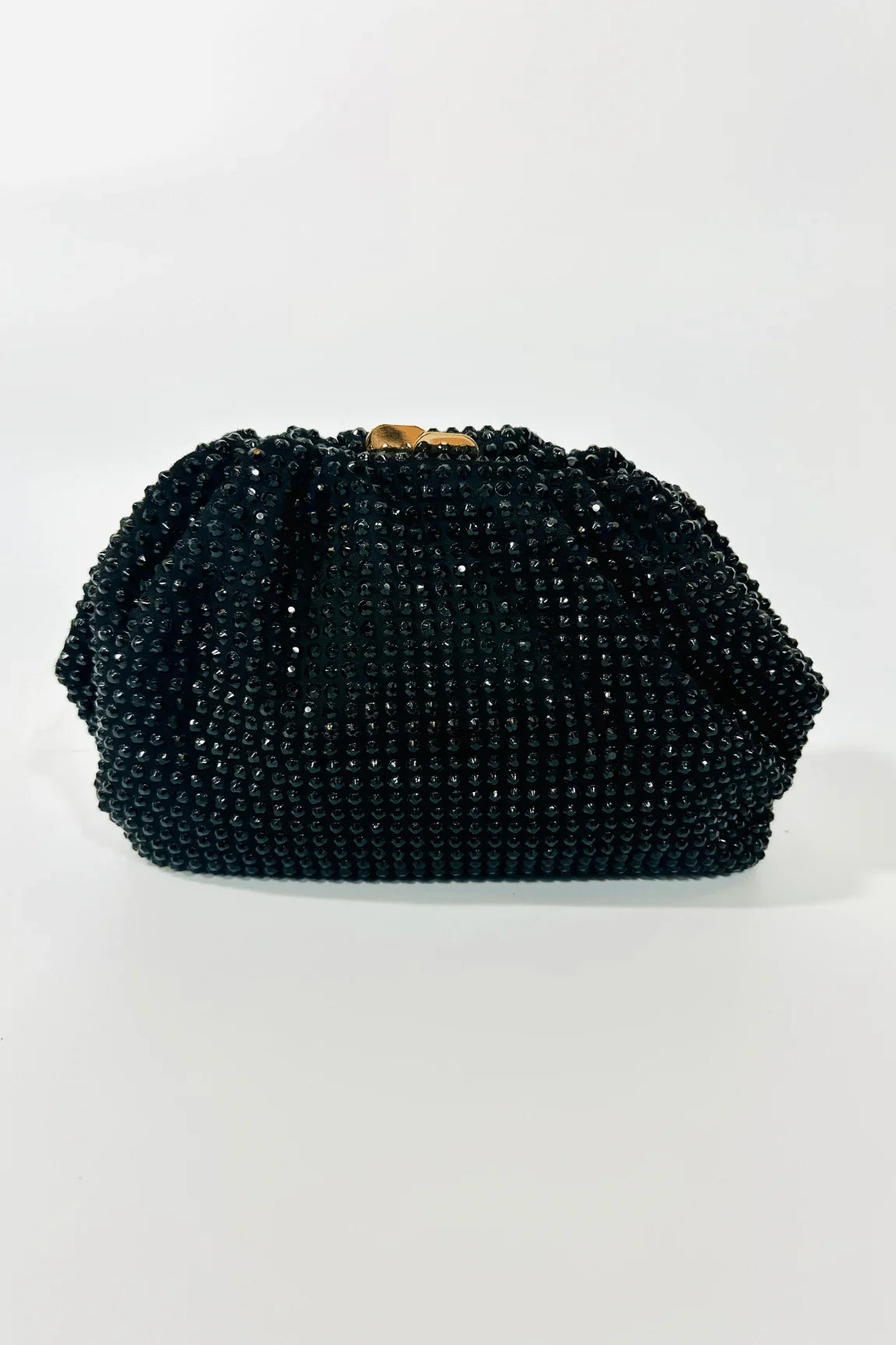 Black Beaded Clutch – Luxe Evening Statemen
