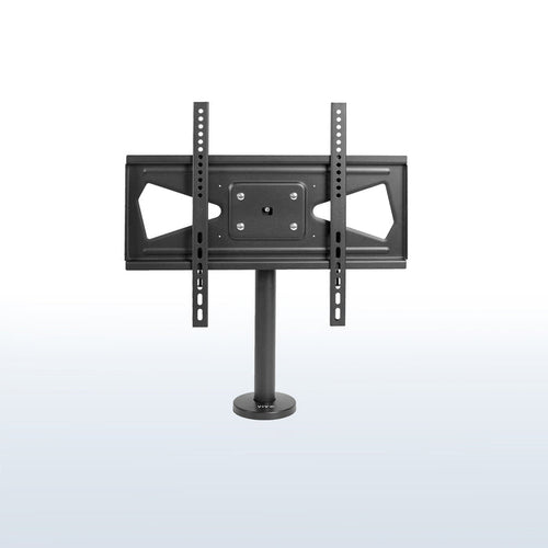 Sturdy bolt-down TV mount.