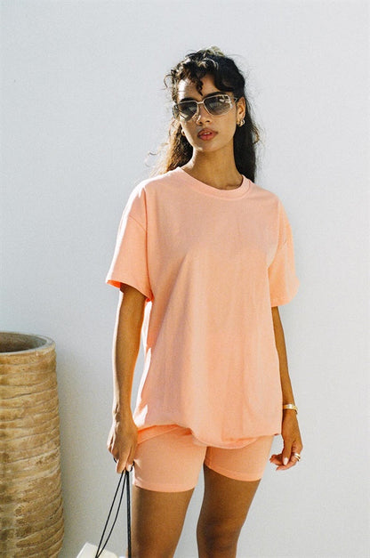 SAMPLE-Apricot Bike Shorts