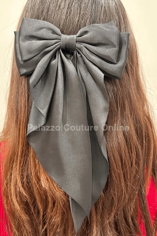 Coquette Aesthetic Bow  (Black)