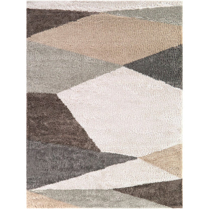 Brennan Cream 5x8 Geometric Area Rug QK1100887