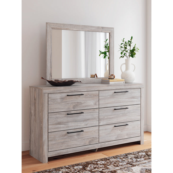 A room setting featuring Broachmyn Gray Mirror