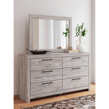 A room setting featuring Broachmyn Gray Mirror