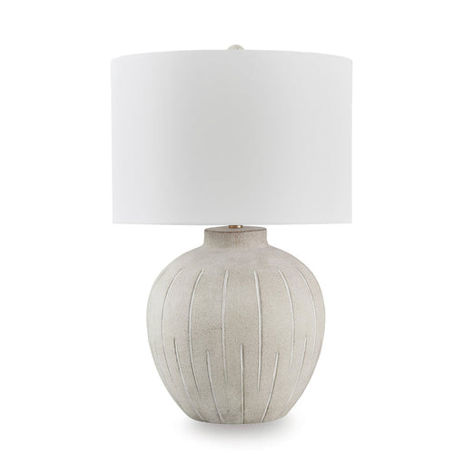 Medium Lamps (20"-29") Gray Calbert Table Lamp QK1106217