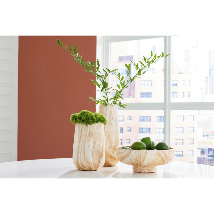 Room setting 2 featuring Cammen Tan Tall Vase
