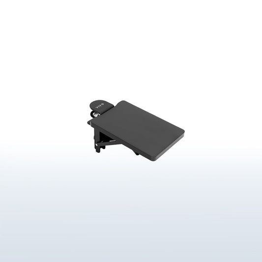 Clamp-on 6 x 9 inch (11 Including Clamps) Desk Extender, Wrist Support, Armrest Tray, Table Mount for Sit Stand Desks
