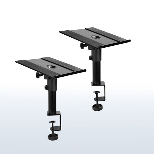 Black clamp on speaker stands from VIVO.