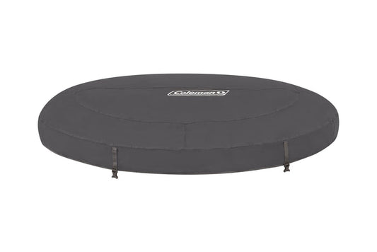 Coleman Miami AirJet Hot Tub Top Leatheroid Cover Replacement, Black