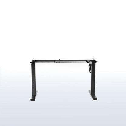 Compact Crank Height Adjustable Desk Frame