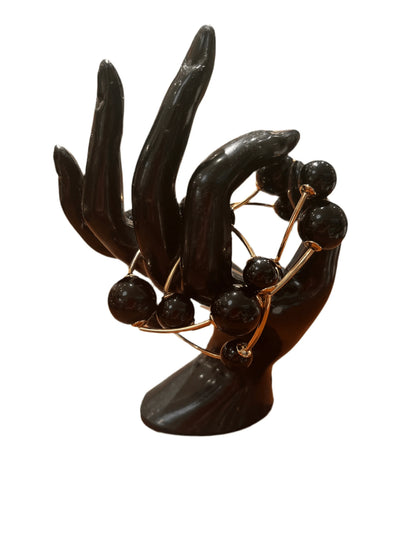 Eclipse Trio bracelet-Black/Gold-