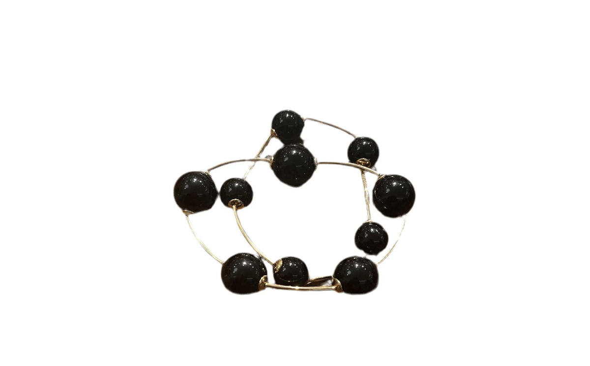 Eclipse Trio bracelet-Black/Gold-