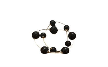 Eclipse Trio bracelet-Black/Gold-