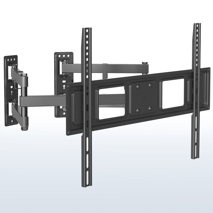Sturdy corner wall TV mount.