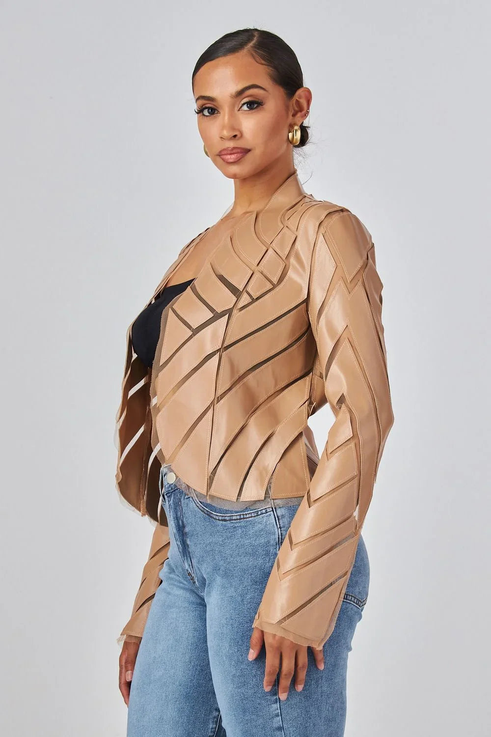 Cut Em' Off Jacket - Mocha