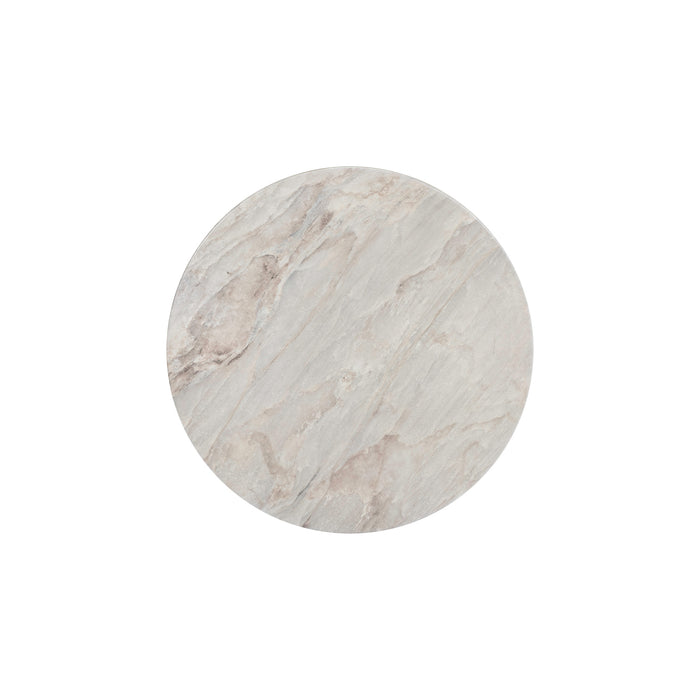 Top view of Danby Alabaster Chairside Table