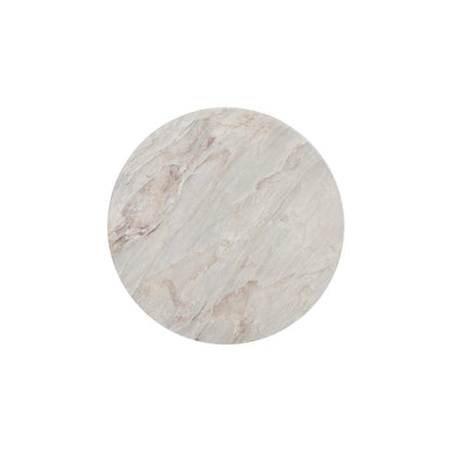 Top view of Danby Alabaster Chairside Table