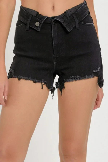 Best Friend Denim Shorts (Black)