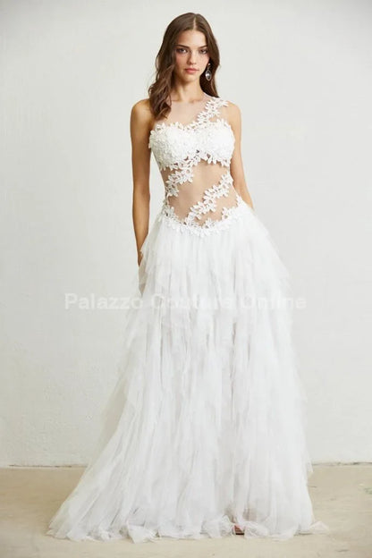 Dreamy Illusion Tulle Maxi Dress