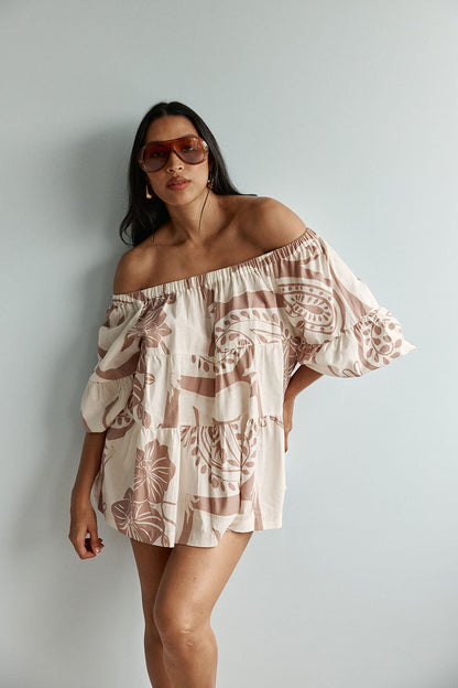 Adina Top - Paisley Sunset