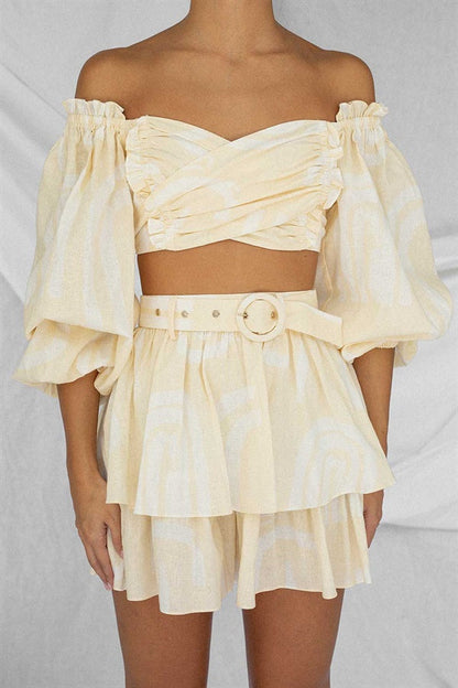 SAMPLE-Belted Zoe Skirt