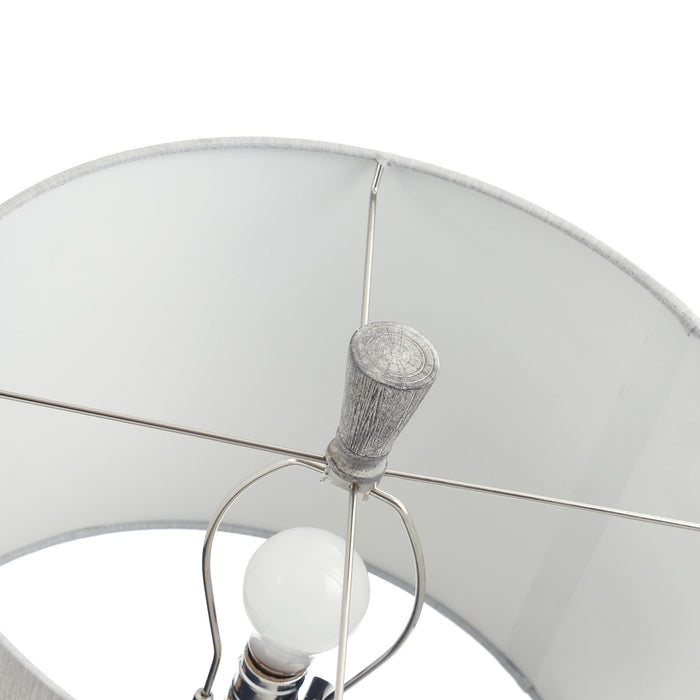 Top view of Esme Gray Table Lamp