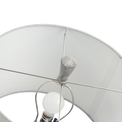 Top view of Esme Gray Table Lamp