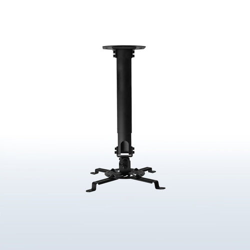 Universal extending ceiling projector mount.