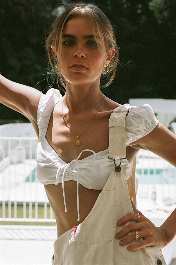 SAMPLE-Avelina Top - White