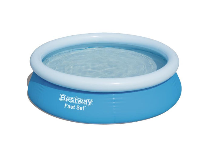 Fast Set 12' x 30" Round Above Ground Pool Liner Replacement, Blue