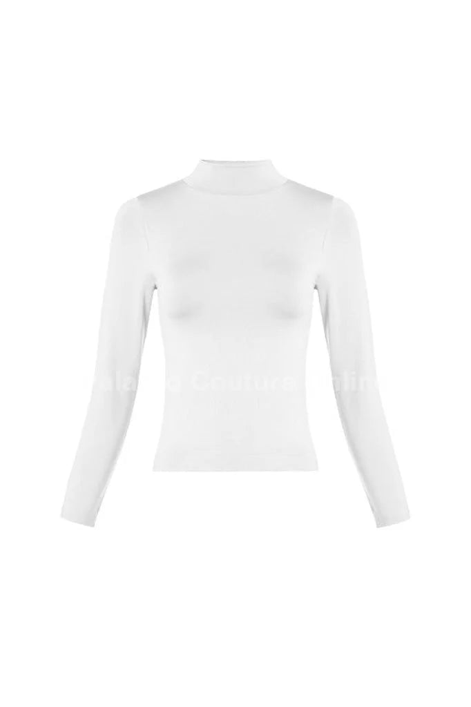 Favorite Highneck Smooth Top (White)
